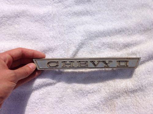 Chevy ii hood emblem