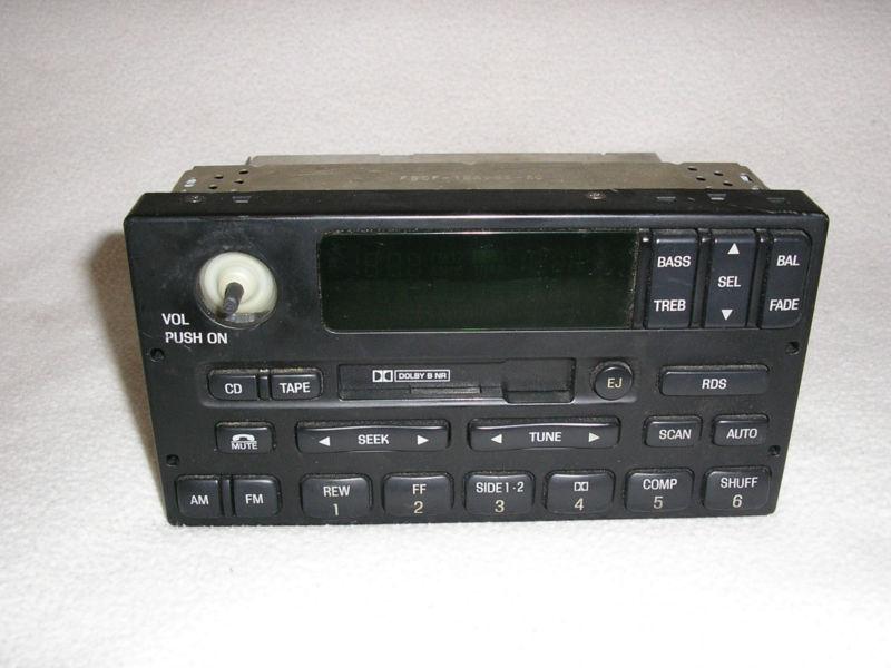 99-02 ford expedition rds  radio cassette xw1f-18c870-af