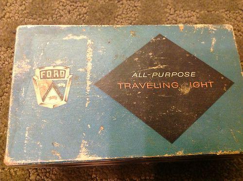 Vintage ford all-purpose traveling light in boxed 