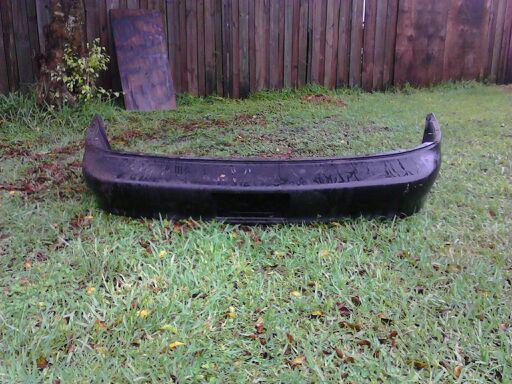 1993-1997 chevy camaro z28 black rear bumper complete 