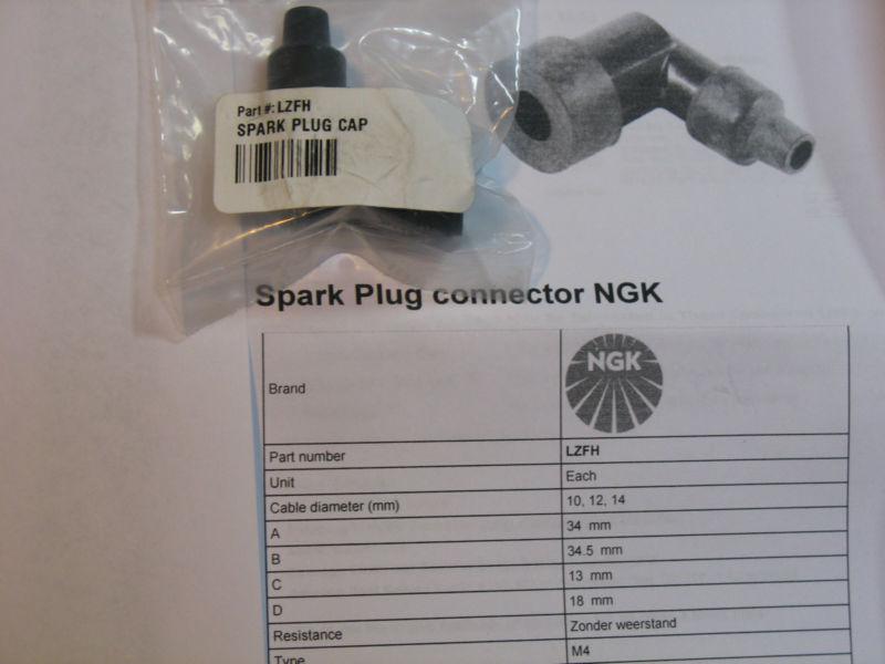 Ngk spark plug connector cap  part # lzfh