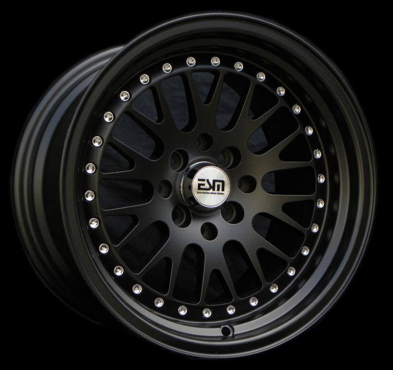 15x8 15" ccw style wheels rims esm 007 4x100x114.3 et20 cb67.1 scion xb