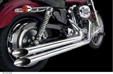 Harley-davidson hooker rebel drag exhaust 1800-0318