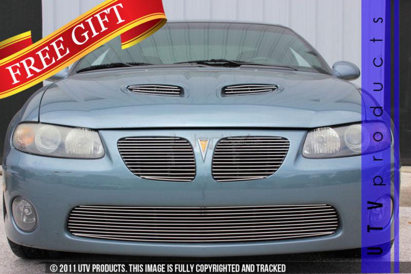 2004 2005 2006 pontiac gto upper, bumper, hood 5pc chrome billet grille kit  04