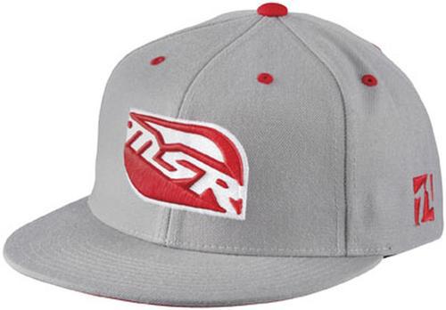 New msr platinum adult hat/cap, gray/red, one size