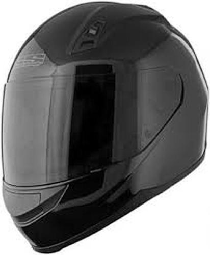 Speed & strength ss700 solid speed full-face adult helmet,gloss black,large/lg