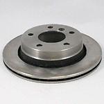 Parts master 125574 rear disc brake rotor