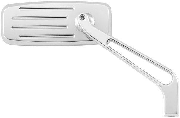 Bikemaster louver mirrors-spear chrome universal