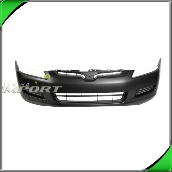 03-05 accord 2dr front bumper cover replacement raw black plastic non-primed