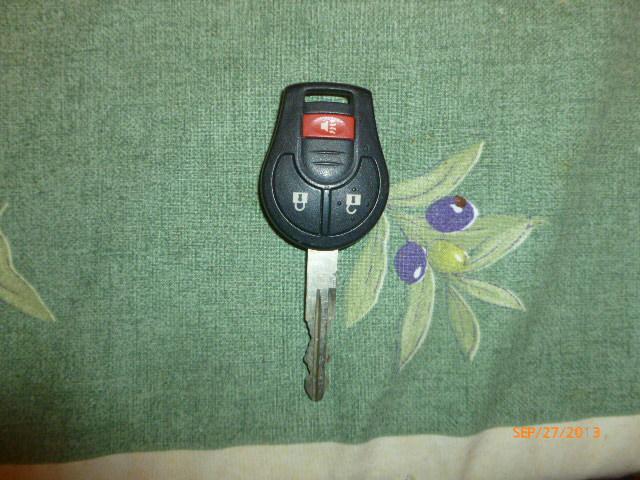 Lot of 1 nissan key remote