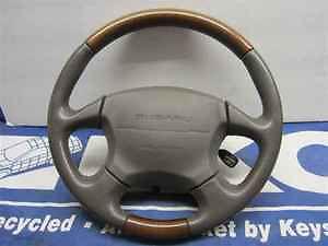 01 02 03 04 subaru legacy steering wheel w/ airbag oem