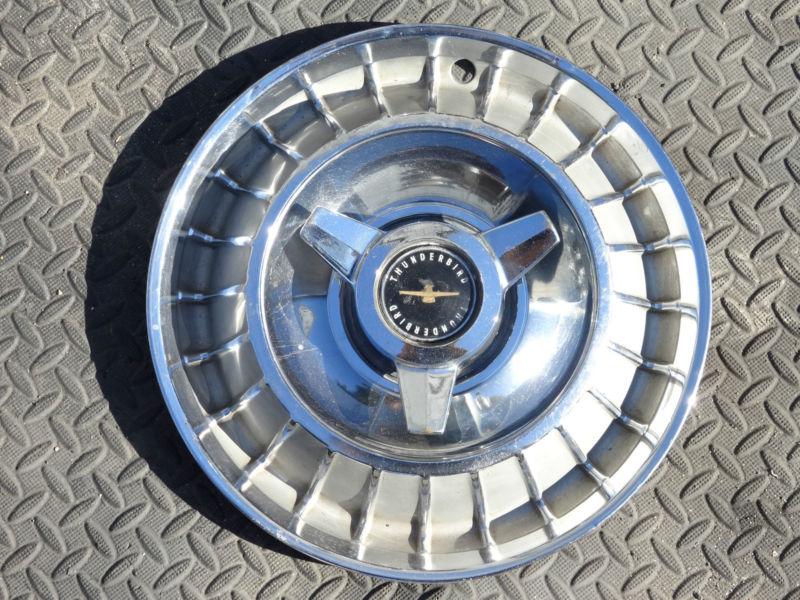 1963 ford thunderbird spinner 14"  hub caps hubcaps cap