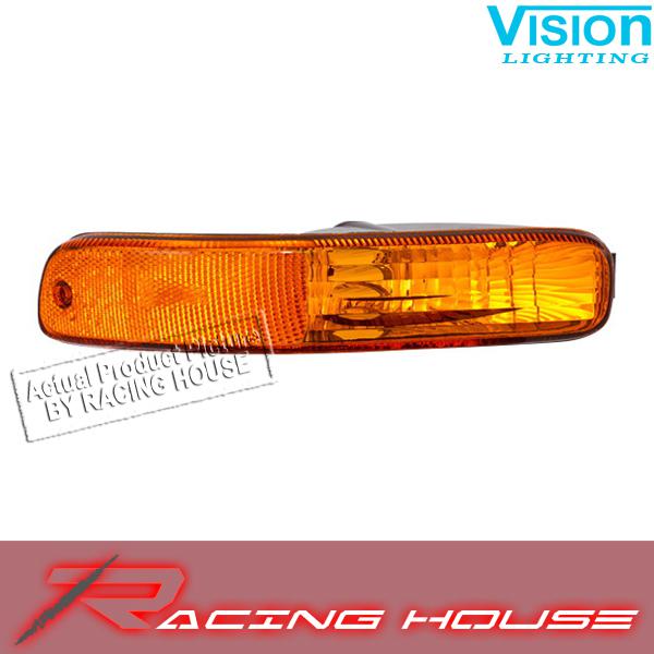 Left driver signal side marker light amber new 2002-2004 jeep liberty