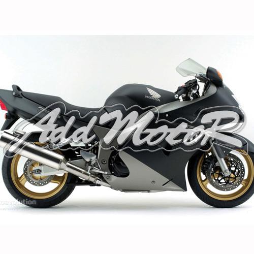 Injection molded fit cbr1100xx blackbird 96-07 flat black fairing 11n09