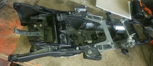 2009-13 yamaha yzf r1 subframe oem straight