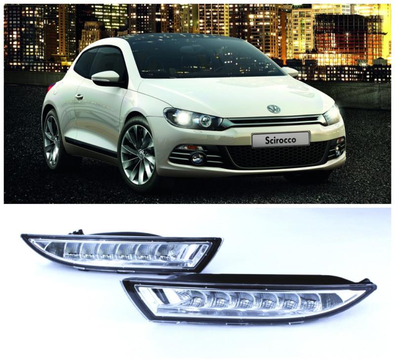 Led driving lamp daytime running lights drl turn signal fit for vw scirocco mk3