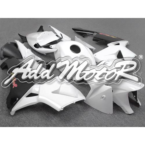 Injection molded fit 2005 2006 cbr600rr 05 06 white black race fairing 65n80