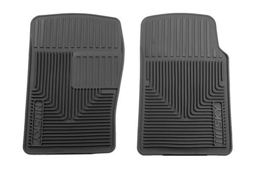 Husky liners 51092 cadillac deville gray custom floor mats front set 1st row