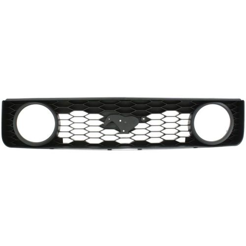 New 2005 2009 fo1200422 fits ford mustang gt grille with fog light holes