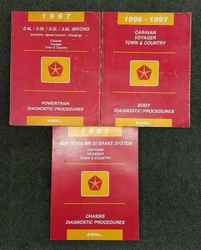 1997 dodge caravan / plymouth voyager / chrysler t &amp; c factory manuals (3)