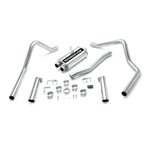 Exhaust muffler kit-mf series stainless cat-back system magnaflow 15773