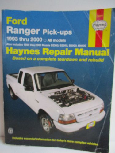 Ford ranger pick-ups 1993 thru 2000, haynes #36071