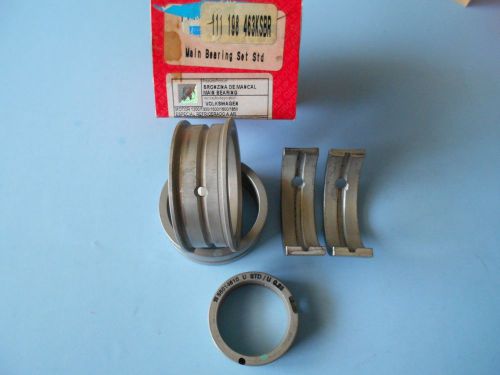 Volkswagen type 1 2 3 main bearings +.020 crank &amp; standard o/d - mahle steelback