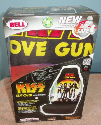 Kiss love gun universal bucket seat cover new in box