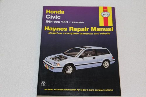 Repair manual for honda civic