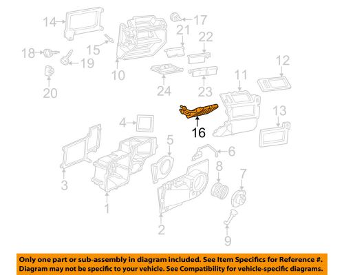 Gm oem-hvac heater core 52497763