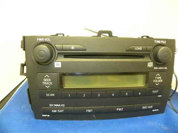 2009 corolla cd player jbl radio mp3  oem