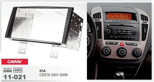 Carav 11-021 2din car radio dash kit panel for kia cee&#039;d 2007-2009