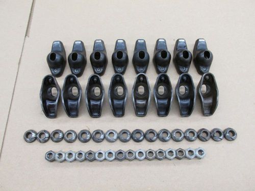 Big block chevy bbc 396 427 l stamped hi perf long slot rocker arms rockers