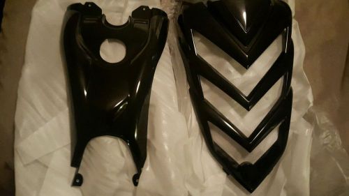 New yamaha raptor 700 06 - 08 black plastic stock hood and gas tank cover