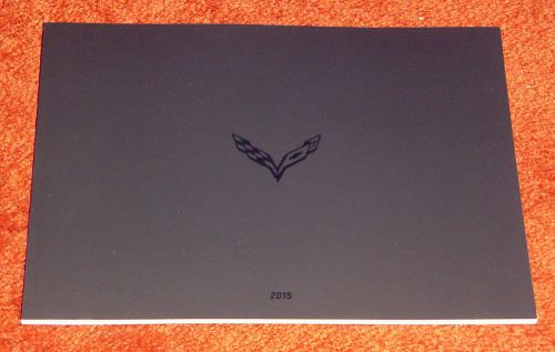 New 2015 chevrolet corvette stingray + brochure from case free shipping