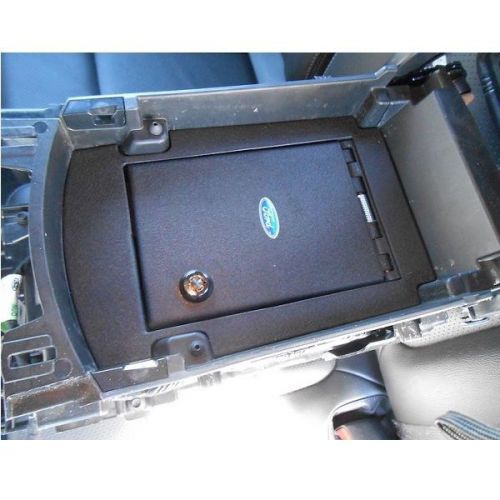 Console vault gun safe for 2015-2016 ford edge w/ barrel key lock