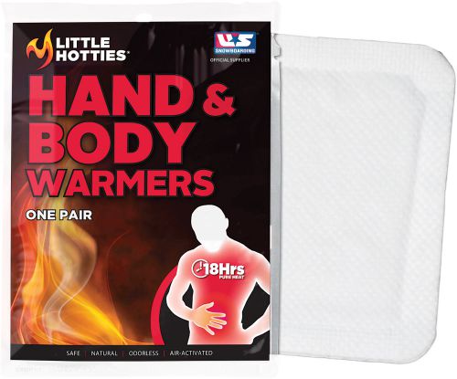 Little hotties 7202 40/pk body/ hand warmer s/m