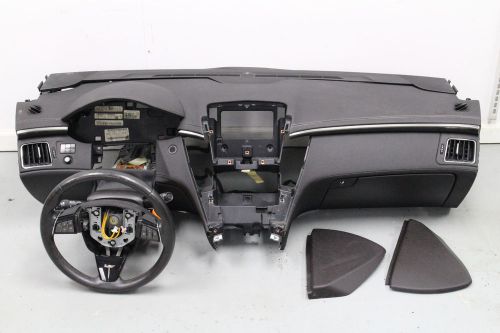 09-14 cadillac cts-v cts black dash complete w/ passenger side air bag used oem