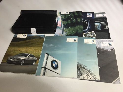 2007 bmw 3 series 328i coupe 335i owners manual w/ case &amp; free same day shipping