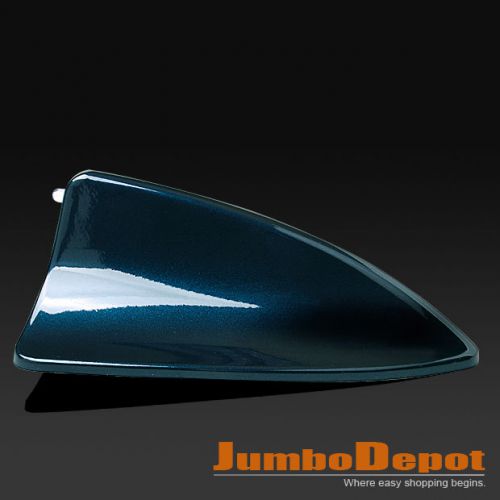 Blue shark fin style roof top mount car aerial antenna dummy mount for nissan