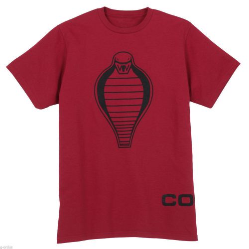 New ford mustang svt shelby cobra size xxl or 2xl red 100% cotton shirt!