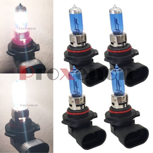 Combo 9006 9005 100w white xenon halogen 5000k headlight bulb #px12 hi/low beam