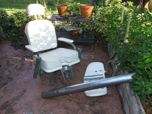 Vintage pompanette marlin / blue water fishing fighting chair local pick up only