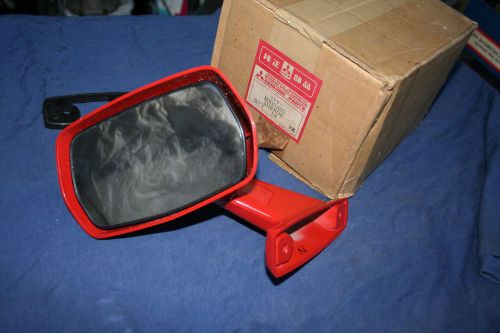 Nos 1976-1980 plymouth arrow mitsubishi lancer celeste left mirror oem