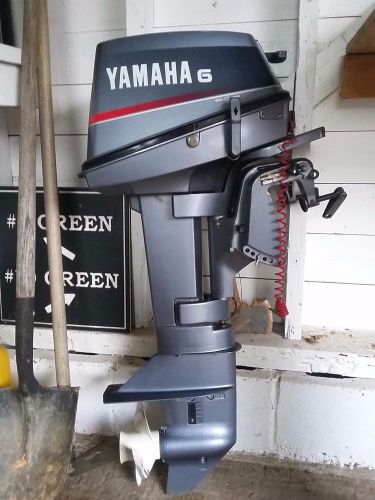 Yamaha 6 hp ls tiller two stroke outboard motor boat engine 1993 (aaaaa)