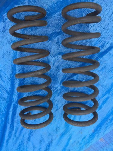 70-81 camaro firebird front coil springs very solid 11/16&#034; thick