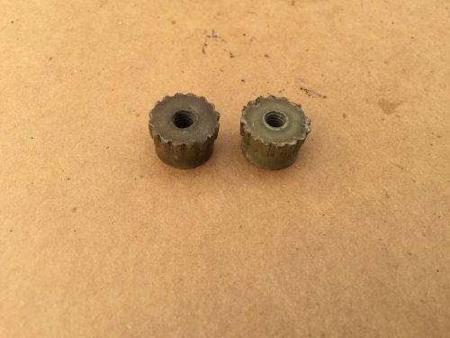 Fiat 124 spider: battery mount bolts - plastic