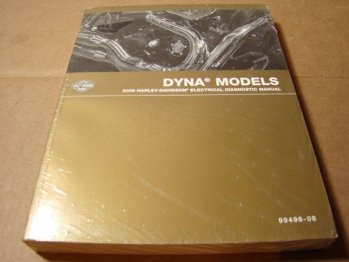 Harley dyna electrical  diagnostic manual oem nos 99496-08 2008