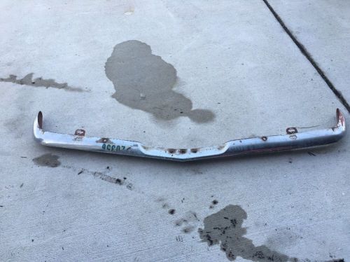 Original authentic 1968 camaro front bumper chrome