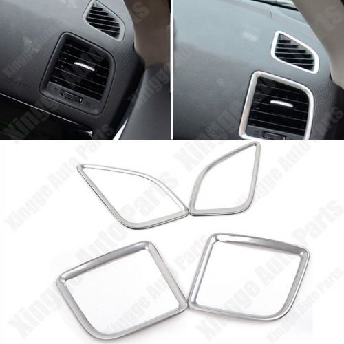 4pcs metal air conditioning outlet cover trims for mazda cx-5 cx5 2012-2014 ct